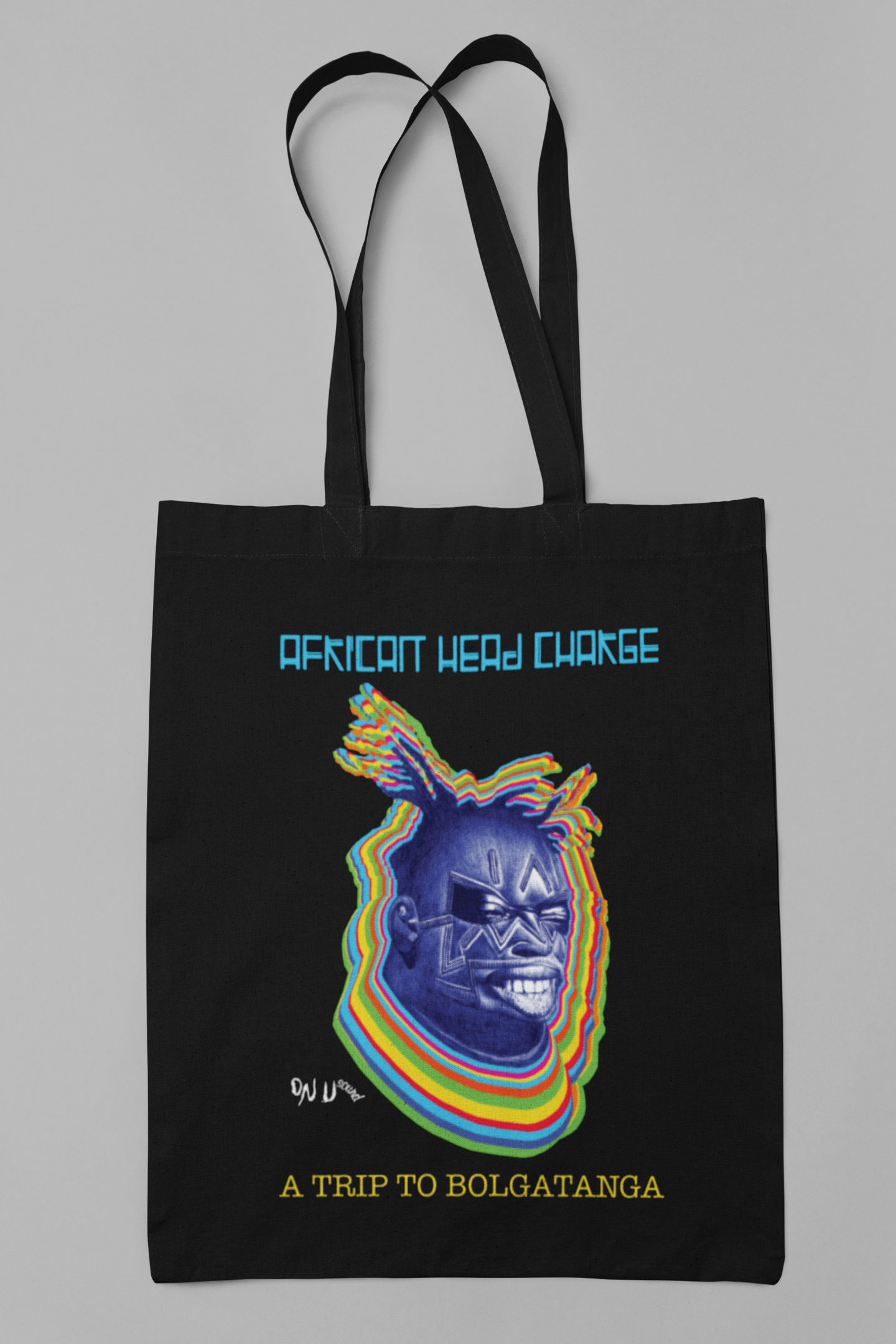 AFRICAN HEAD CHARGE - A TRIP TO BOLGATANGA - TOTE BAG