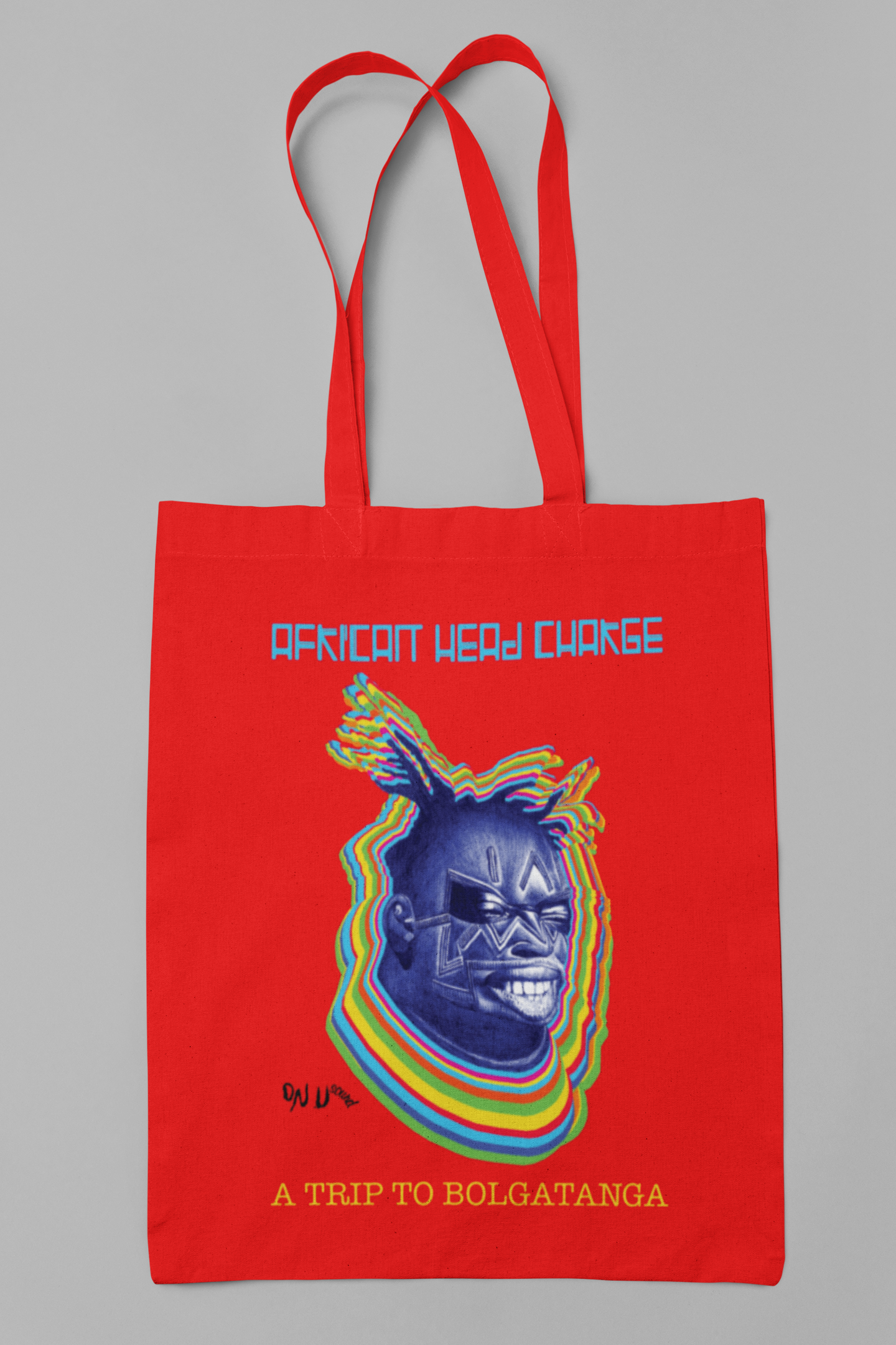 AFRICAN HEAD CHARGE - A TRIP TO BOLGATANGA - TOTE BAG