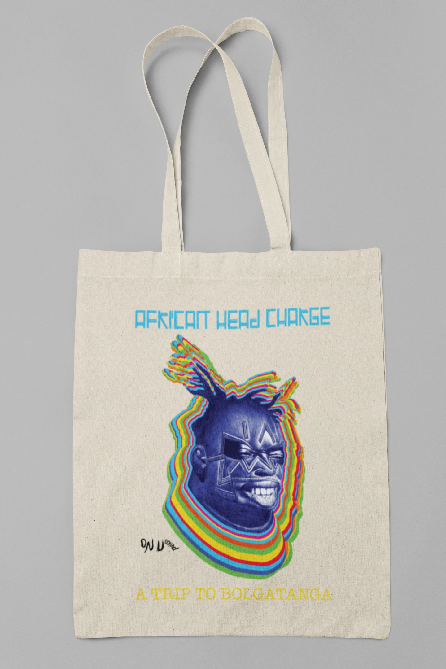 AFRICAN HEAD CHARGE - A TRIP TO BOLGATANGA - TOTE BAG