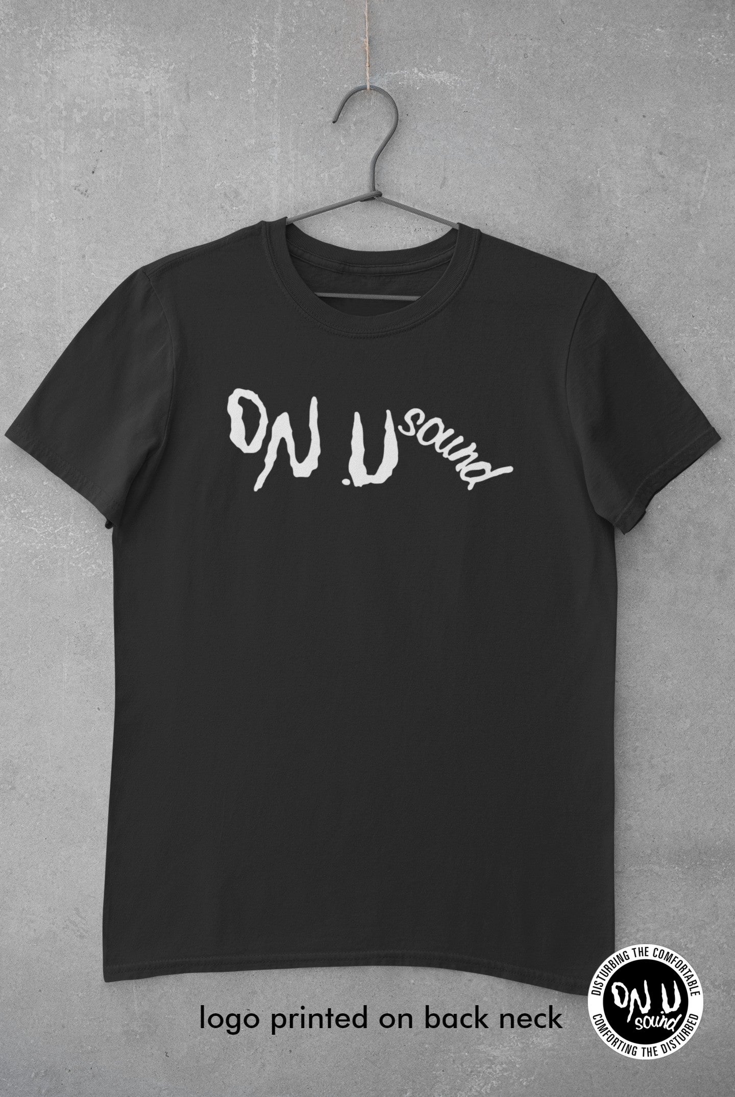 On-U Sound Classic Logo - White on Black