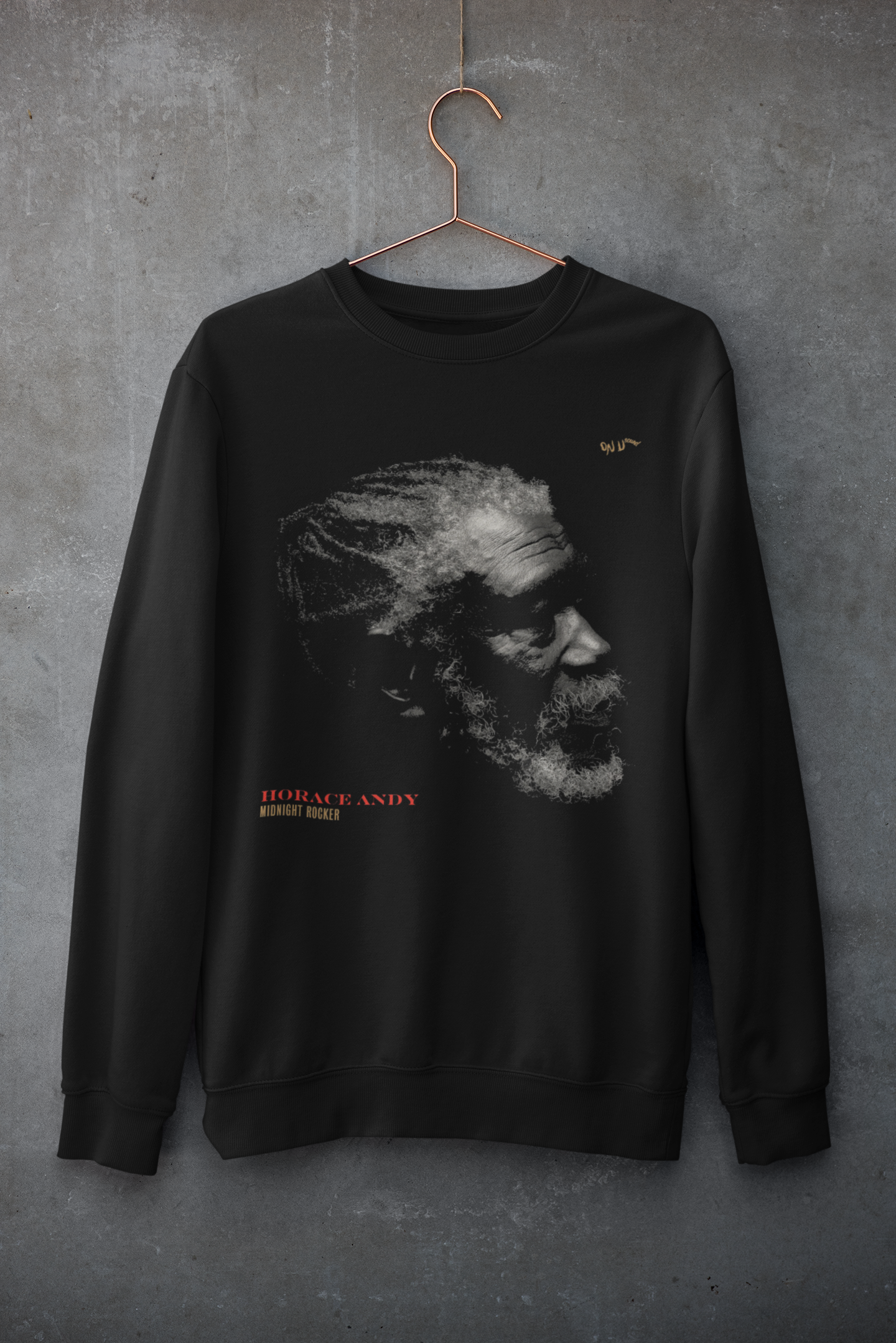 Horace Andy - Midnight Rocker - 100% Organic Cotton Sweatshirt